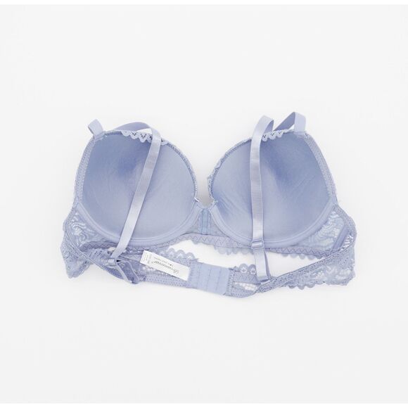 Lace Underwire Padded Push Up Bra Adjustable Straps Sexy Lingerie Womens 36B - Picture 2 of 3